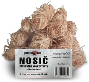 Nosič pachové látky - svitky dřevité vlny